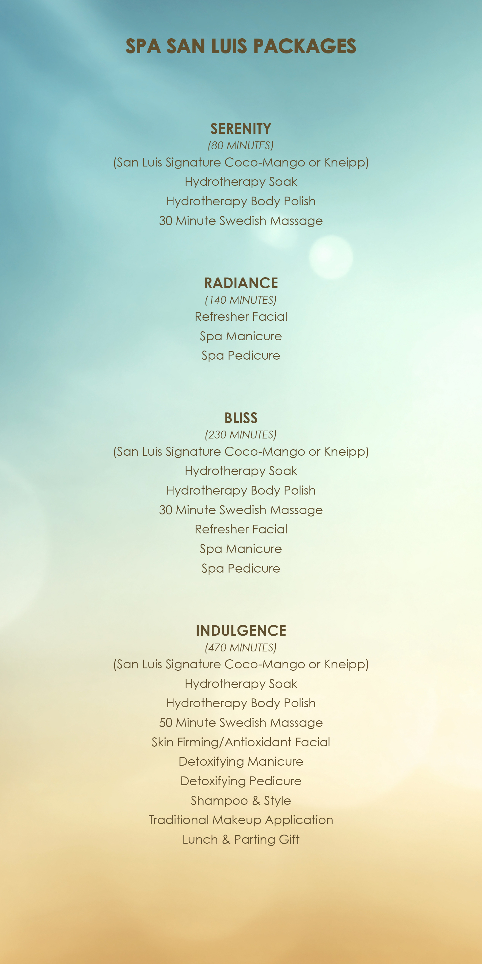 Spa menu p11